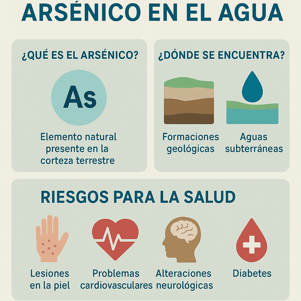 EL ARSÉNICO, UN METALOIDE QUE ESTÁ NATURALMENTE EN EL SUELO ARGENTINO, CONTAMINA LAS NAPAS Y LLEGA AL AGUA QUE TOMAN MILLONES DE PERSONAS.