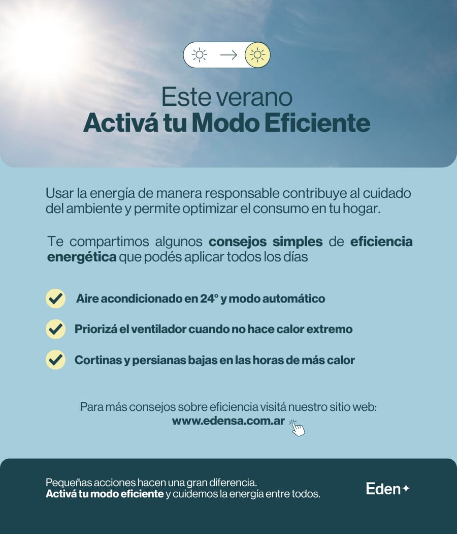 NOVEDADES EDEN – ACTIVA TU MODO EFICIENTE