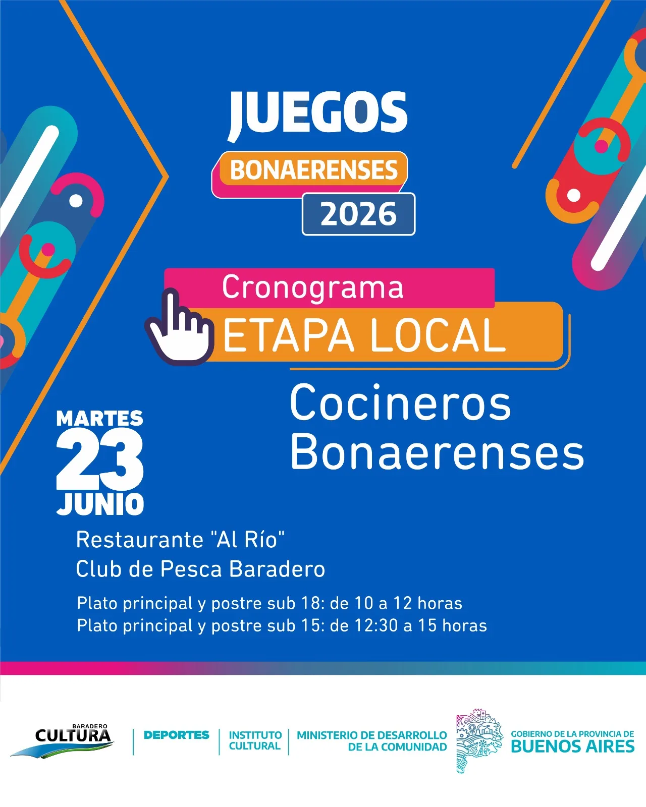 Comienza la etapa local de Cultura de los Juegos Bonaerenses 2026 en Baradero